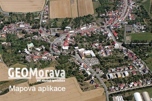 GEOMorava - Mapová aplikace