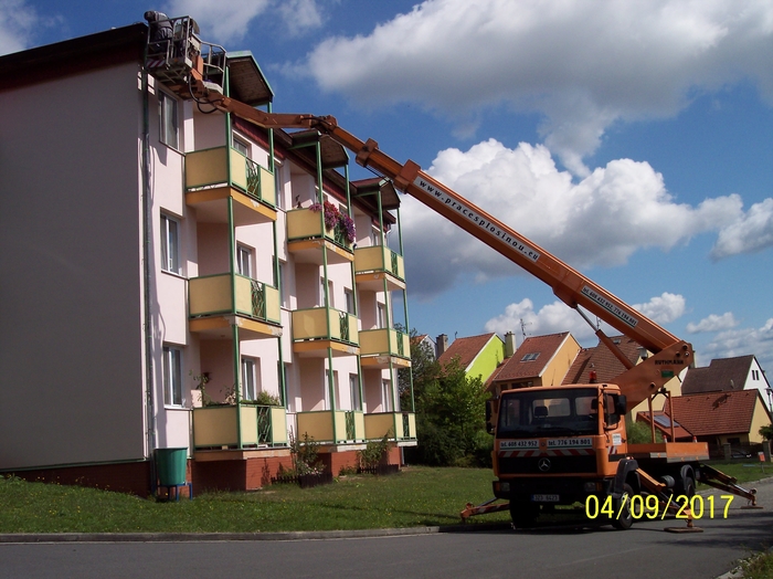 Dům seniorů - údržba, vybudování drenáže, oprava ČOV